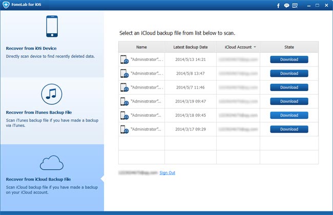 fonelab ios data recovery