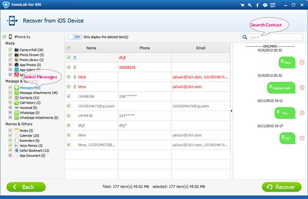 instal FoneLab iPhone Data Recovery 10.5.52